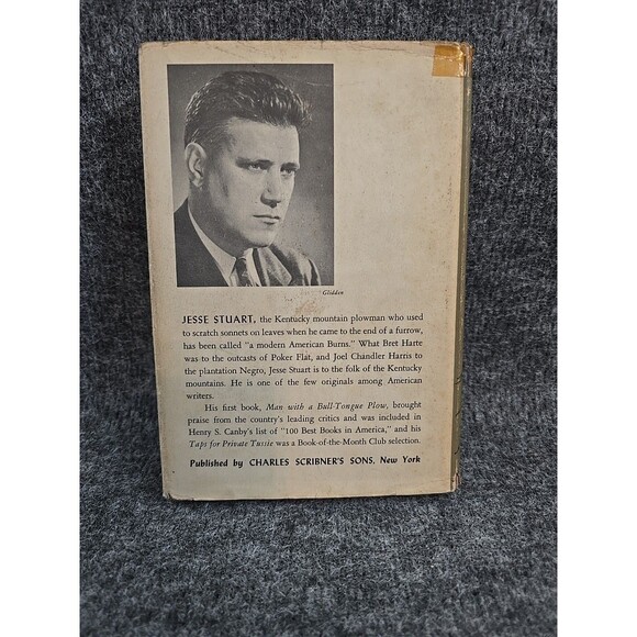 Vtg The Thread That Runs So True Jesse Stuart 1949 Scribners NY Hardcover Book - Picture 5 of 11